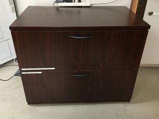 2-Drawer Lateral File Cabinet.  *Note - Buyer Responsible for Dismantling and Removal* 