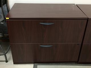 2-Drawer Lateral File Cabinet.  *Note - Buyer Responsible for Dismantling and Removal* 