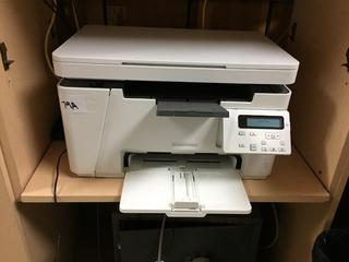 HP Laser Jet Pro MFP M26nw Printer/Scanner/Copier.