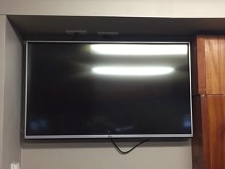 LG 42in TV with Wall Mount, No Remote.