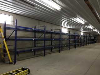 (15) 8ft Sections of Pallet Racking. *Note - Buyer Responsible for Dismantling and Removal, Item Cannot be Removed Until Friday March 8th Unless Mutually Agreed Upon.*
