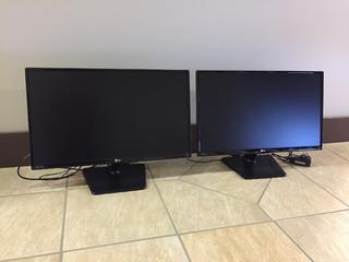 (2) LG 24MP47HQ-P 24in Monitors. (RST)