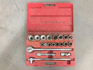 Jet SW7521-HD 3/4in Drive 12-Point SAE Socket Wrench Set. (1-C-2)