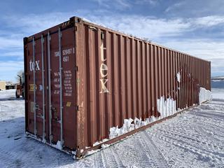40ft HC Storage Container # TGHU 9284970 *Note - Buyer Responsible for Removal*
