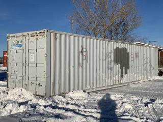 40ft Storage Container # ZCSU 2240994 *Note - Buyer Responsible for Removal*