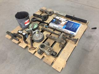 Assorted Hitches, Sway Bars, Levelling Jack, Grab Handle, Etc. (9-H-3)