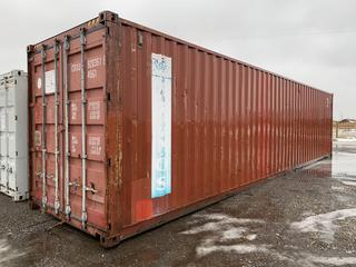40ft HC Storage Container # CRXU 9203619 *Note - Buyer Responsible for Removal*