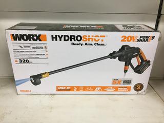 Worx 20V Portable Power Cleaner with 5-in-1 Nozzle. (5-B-3)