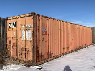 40ft Storage Container # ZCSU 2158504 *Note - Buyer Responsible for Removal*