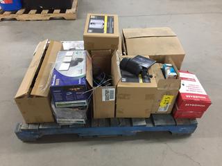 Pallet of Assorted Lights and Bulbs. (WH)