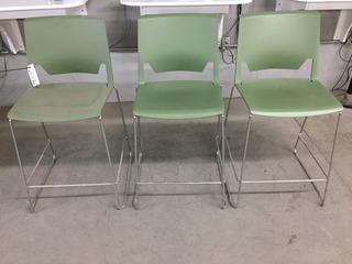 (3) Bar Stools. (WH)