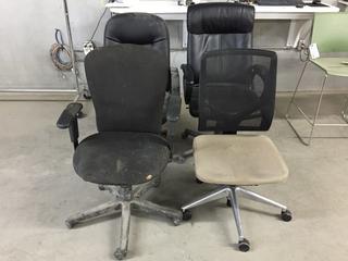 (4) Assorted Office Chairs. (WH)