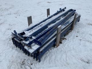 (22) 8ft Pallet Rack Cross Beams