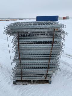 (44) Pallet Rack Wire Decking,  48in x 43in