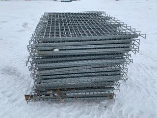 (20) Pallet Rack Wire Decking,  48in x 43in