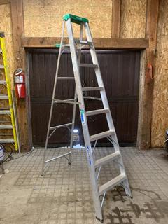 Werner 8ft Aluminum Ladder, 225 