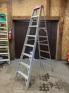 Bon L 8ft Aluminum Ladder