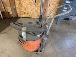 Ridgid 12 Gallon Shop Vac c/w Cart