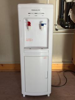 Regalta Water Cooler with Bottom Fridge and Hot/Cold Dispensers.