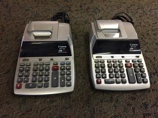 (2) Canon Adding Machines, Model MP11DX. (RST)