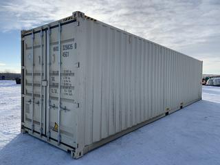 2023 40ft HC Storage Container # HHXU 3256350 *Note - Buyer Responsible for Removal*