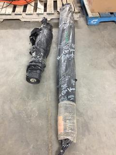 (2) Rolls of Vapor Barrier and Rebar Ties. (9-L-2)