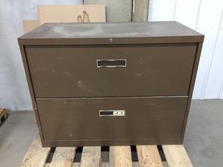 2-Drawer Lateral File Cabinet. (WH)