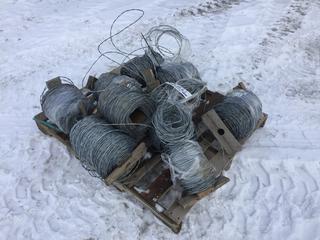 (9) Rolls of Barbed Wire.