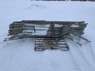 Galvanized Steel Scaffolding Ladder Handrails