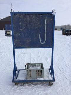 Portable Power Distribution Panel, 600V 60A Breaker and Transformer, Unknown kVA. 