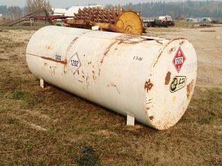 2006 Gil Fab 4500L Fuel Storage Tank *Note: Dents In Tank, No Cap*