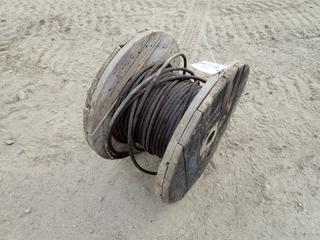 Spool Of Wire Rope *Note: Length Unknown*