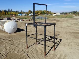 49in X 2ft X 4ft Steel Storage Stand w/ 79in Overall Height 