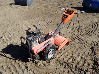 Husqvarna CRT51 Rear Tine Tiller c/w Power Reverse And Briggs & Stratton 5hp Engine. SN 022196T *Note: Running Condition Unknown* 