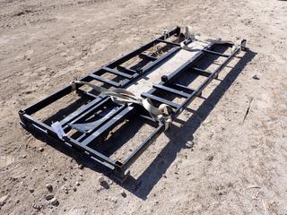 9ft X 41in Motorcycle Transport Skid C/w Tie Downs