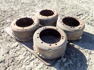 Qty of (4) Brake Drums w/ 16.620 Max Diameter 