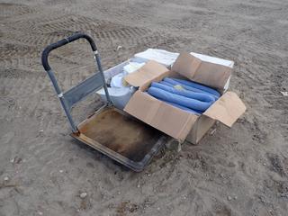 Qty Of Dust Bags, Spill Kit Socks And Shop Cart