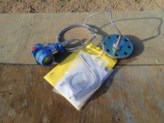 Rosemount Model 3051TG 740PSI Pressure Transmitter w/ 2in Flange. SN 2539876