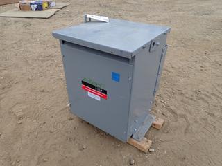 Rex Mfg. SC15HK/Z 15kva Single Phase Transformer w/ 480V Pri Voltage And 120/240V Secondary Voltage. SN C12358