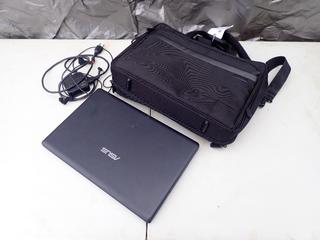 Asus X55U 500GB HDMI Laptop c/w Kensington Laptop Bag. SN D1NOCX531224059 *Note: Wiped And Cleared*