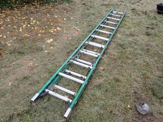 24ft Fiberglass Extension Ladder