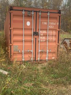 40FT Storage container S/N TTNU5585679 *NOTE Buyer Responsible For Load Out, Located South of Lac La Biche Off Hwy 55*