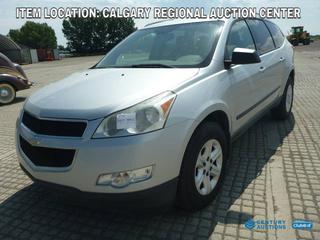 High River Location - 2011 Chevrolet Traverse AWD SUV c/w 3.6 VVt Gas, Auto, A/C, 245/70R17 Tires, VIN 1GNKVEED6BJ138911 *NOT RUNNING, REQUIRES REPAIR*