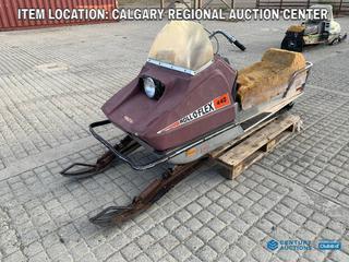 High River Location -  Roll-O-Flex Apache 440 Snowmobile c/w JLO 440cc Gas Engine, Cannot Verify S/N