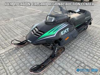 High River Location -  1993 Arctic Cat Ext 550 Snowmobile c/w 550cc Gas Engine, Showing 6078 Miles, Cannot Verify VIN. *NO KEY*