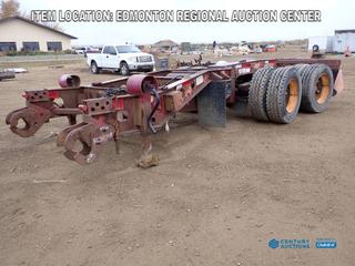 Fort Saskatchewan Location - 1997 Aspen T/A Self Steering Booster Trailer c/w Spring Susp, 275/70R22.5 Tires. VIN 2A9TD2021VN125032 *PL#1095*