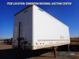 Fort Saskatchewan Location - 2009 Great Dane Model PSE-1312-02028 28 Ft. S/A Van Trailer c/w 34,000lb GVWR And 295/75R22.5 Tires. VIN 1GRAA56109K2D8398 *PL#1060*