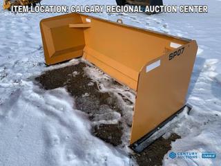 High River Location - 86in Skid Steer Snow Pusher