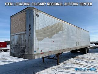 High River Location - 2002 Wabash 48ft T/A Van Trailer c/w Air Ride Susp., GVWR: 68,000 LBS, GAWR: 2 @ 20,000 LBS, 295/75R22.5 Tires, VIN 1JJV482W62L817833