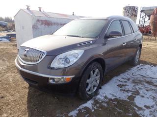 Located Offsite Near Winterburn - 2010 Buick Enclave CXL SUV c/w 3.6L VVT V6, A/T, AWD And 255/60R19 Tires. VIN 5GALVBED7AJ138606 *Note: Running Condition Unknown, Engine Requires Repair, Unable To Verify Mileage* **Located Offsite at 21220-107 Avenue NW, Edmonton, For More Information Contact Richard at 780-222-8309**